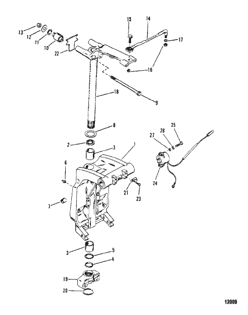 Swivel Bracket And Steering Arm