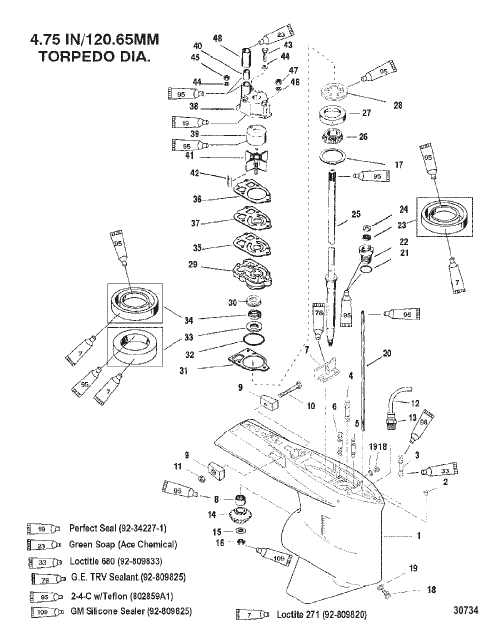GEAR HOUSING (DRIVESHAFT)(STANDARD ROTATION)