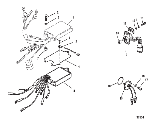 DETONATION CONTROLLER/TEMPERATURE SENSOR