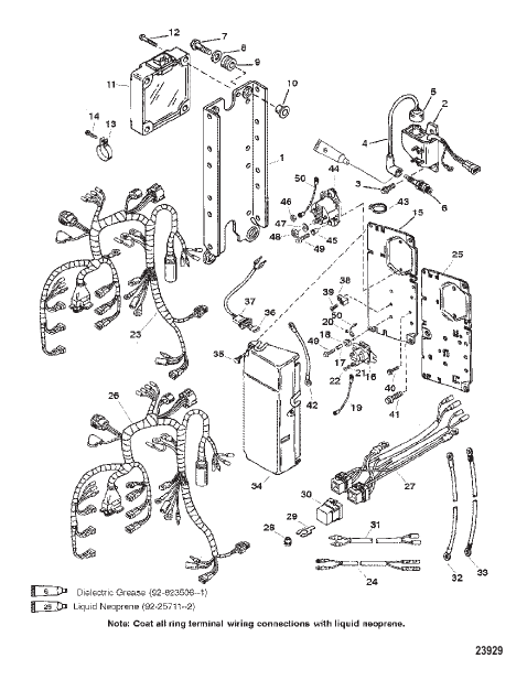 ELECTRICAL (S/N:0G129222-0G303045 NON SEAPRO/MARATHON)