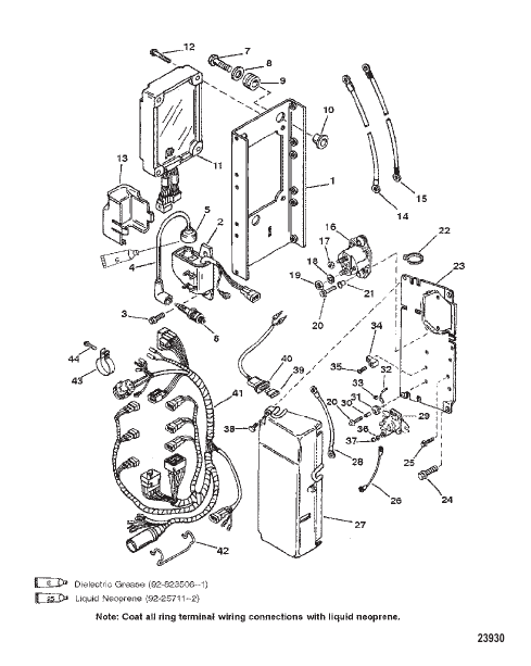 ELECTRICAL (S/N:0G129221 & BELOW NON SEAPRO/MARATHON)