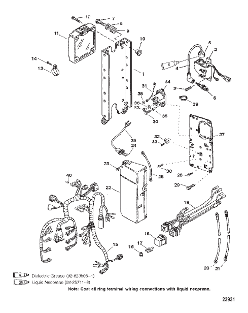 ELECTRICAL (SEAPRO/MARATHON S/N-0G303045 & BELOW