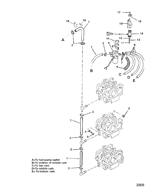 FUEL LINES (SEAPRO/MARATHON)