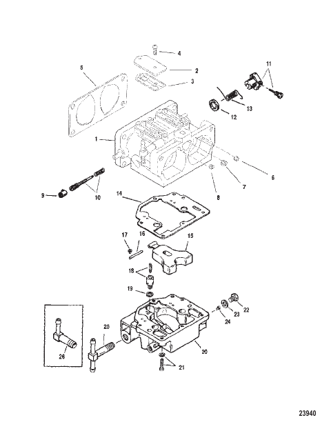 CARBURETOR (S/N-0G303046 & UP)