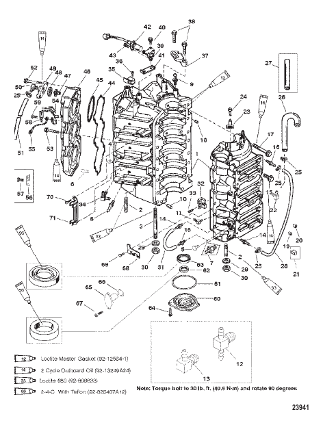 CYLINDER BLOCK AND END CAP