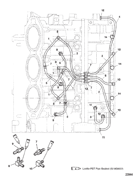 BLEED SYSTEM (STARBOARD) (S/N-0G437999 & BELOW)
