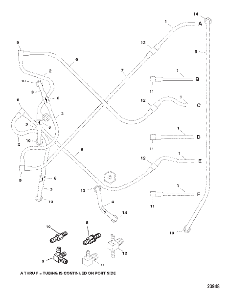 BLEED SYSTEM (STARBOARD)(S/N-0G485989 & UP)