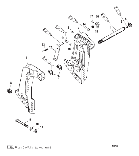 Transom Brackets