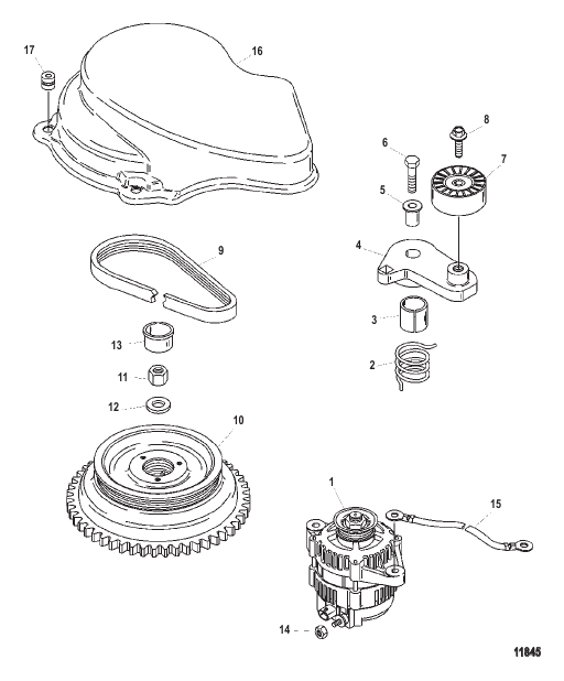 Flywheel/Alternator