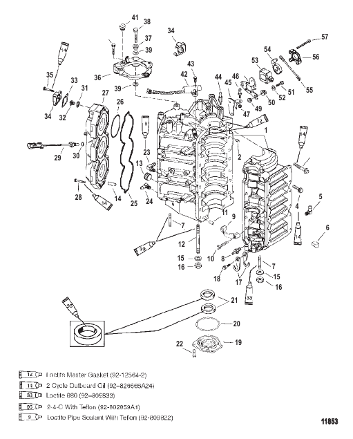 Cylinder Block And End Cap