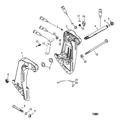 Transom Brackets FleetMaster