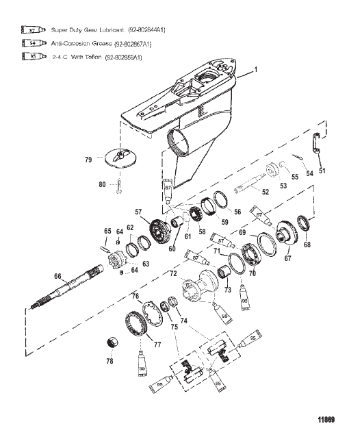 Gear Housing Propeller Shaft-Standard-FleetMaster