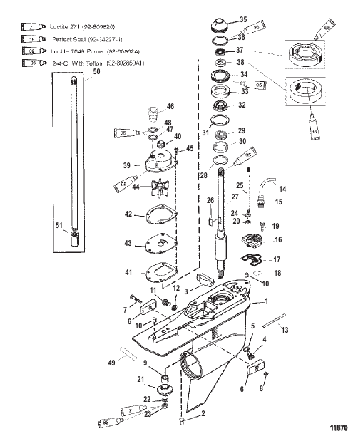 Gear Housing Driveshaft-Counter-FleetMaster