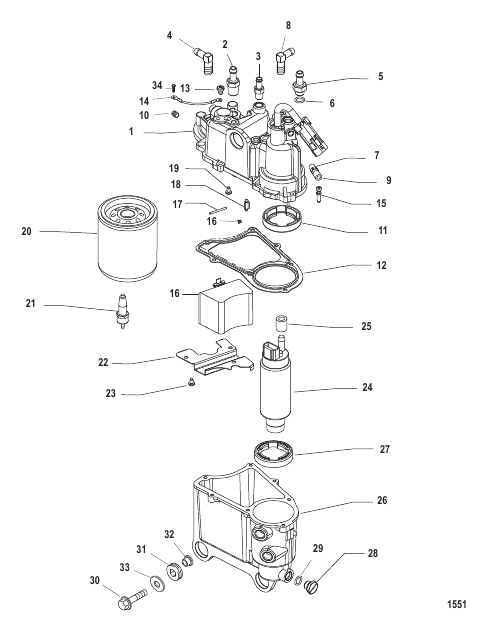 Vapor Seperator Components