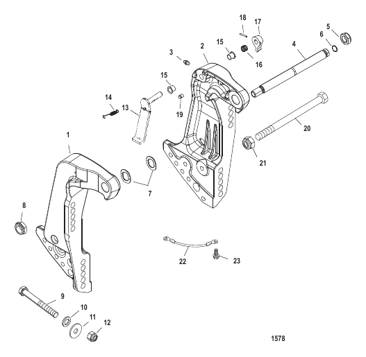 Transom Brackets (Fleet/Torque Master)