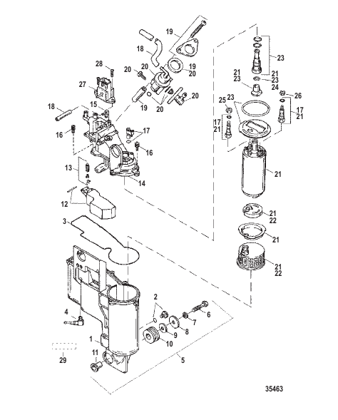 Vapor Separator Components