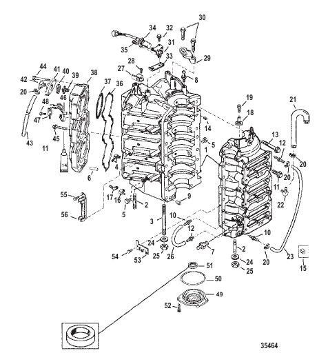Cyliner Block and End Cap