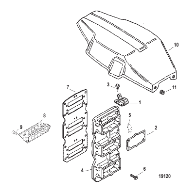 Reed Block/Flywheel Cover