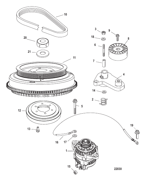 Flywheel/Alternator