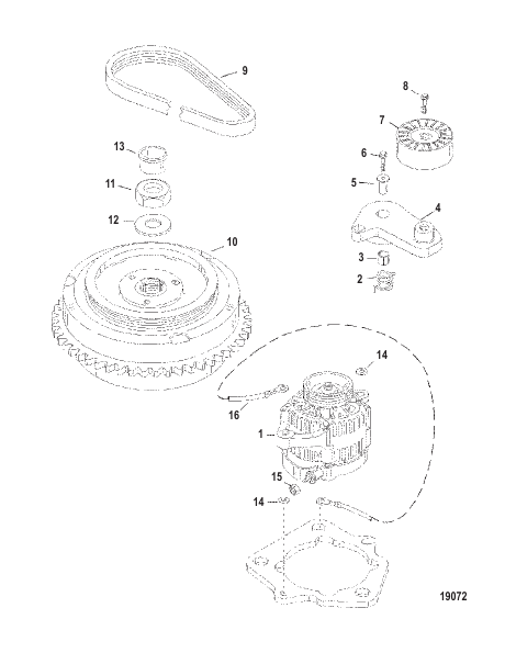 Flywheel/Alternator