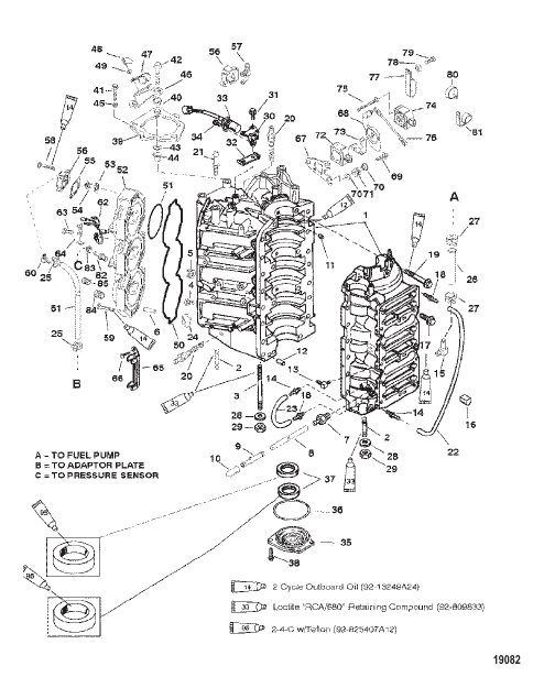 Cylinder Block and End Cap
