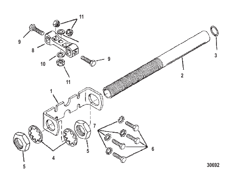 STEERING ATTACHING KIT