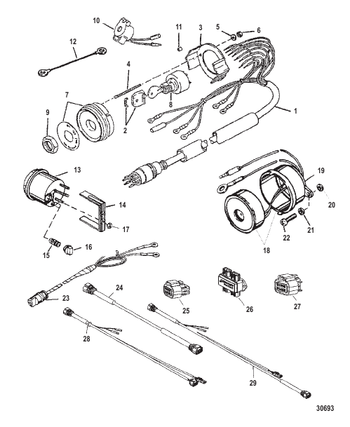 KEY SWITCH/INSTRUMENTATION/ACCESSORIES