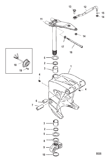 Swivel Bracket (Short)