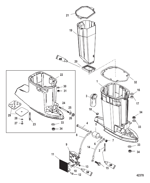 Driveshaft Housing