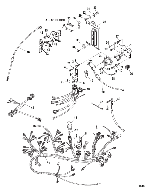 Solenoid Plate And Electrical Wiring