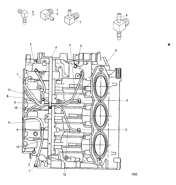 Port Center Main Oiling System