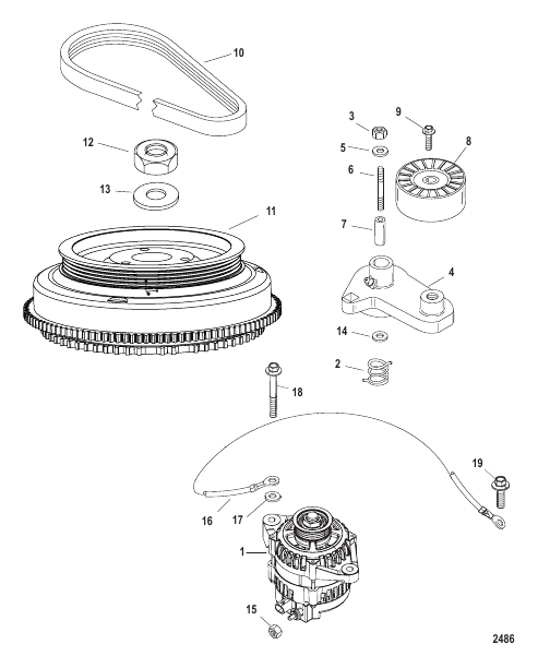 Flywheel/Alternator