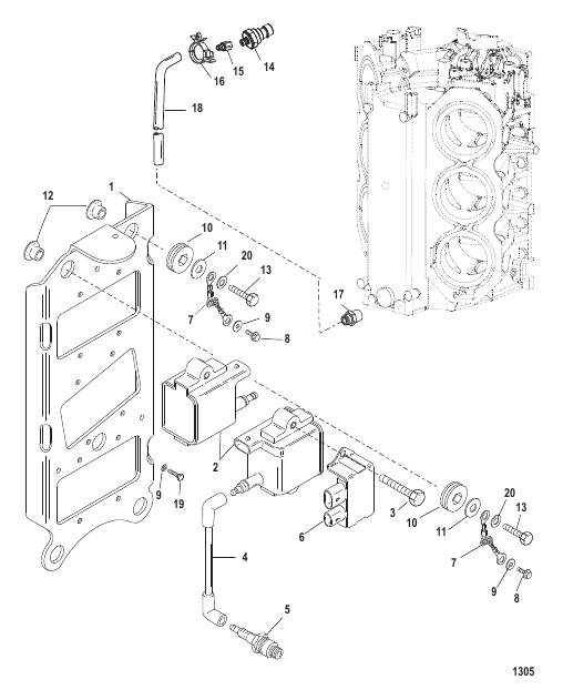 Coil Plate (Serial Number 0T979999 and Below)