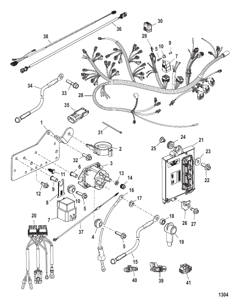 Solenoid Plate (Serial Number 0T979999 and Below)