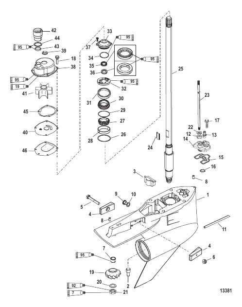 Gear Housing (Driveshaft-Torque Master)