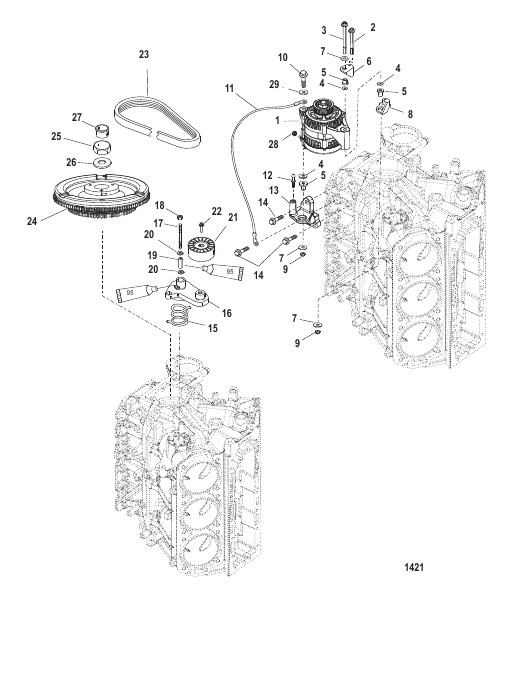 Flywheel/Alternator