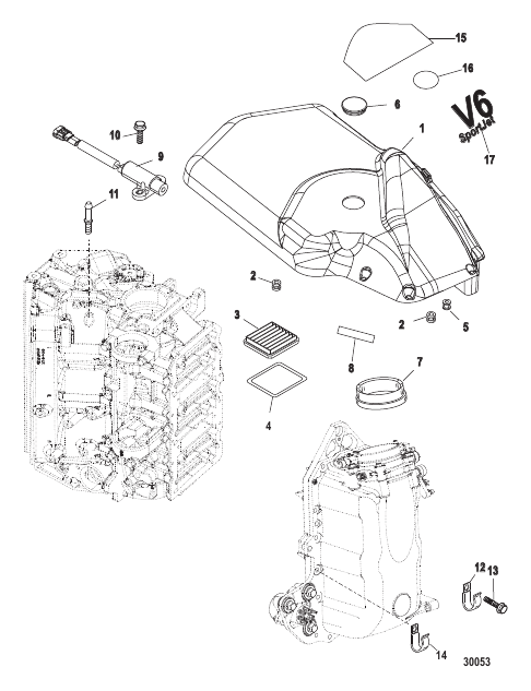 Air Handler/Flywheel Cover