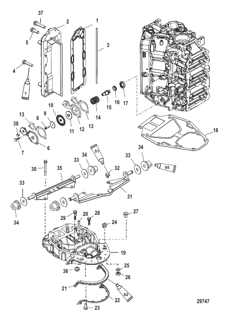 Exhaust Manifold and Exhaust Plate