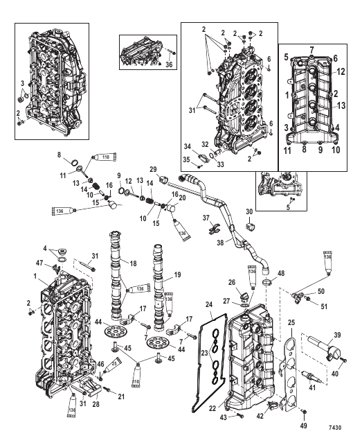 Cylinder Head and Camshaft