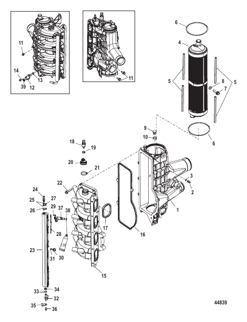 Charge Cooler/Intake Manifold