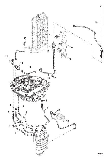 Adapter Plate Hose Routings