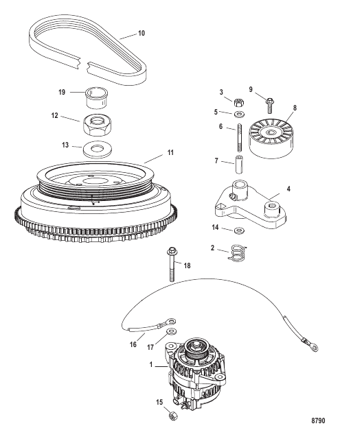 Flywheel/Alternator