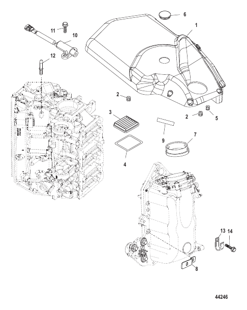 Air Handler/Flywheel Cover