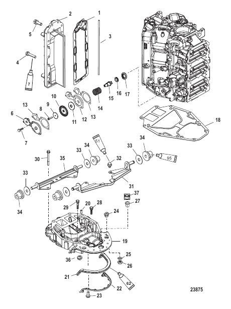 Exhaust Manifold and Exhaust Plate