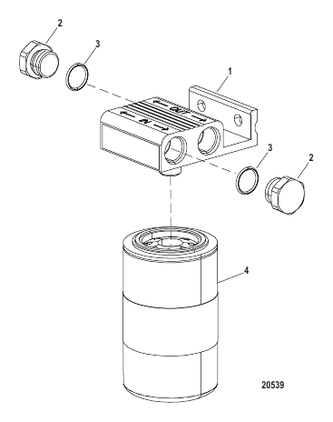 Filter Kit (Remote) (Water / Fuel Separating)