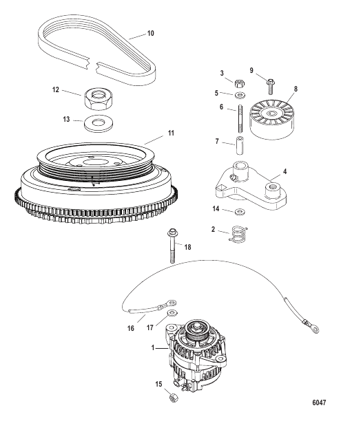 Flywheel/Alternator