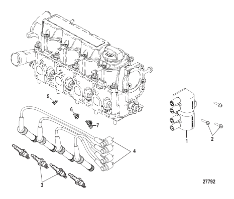 Electrical Components Coil, Spark Plugs and Wires