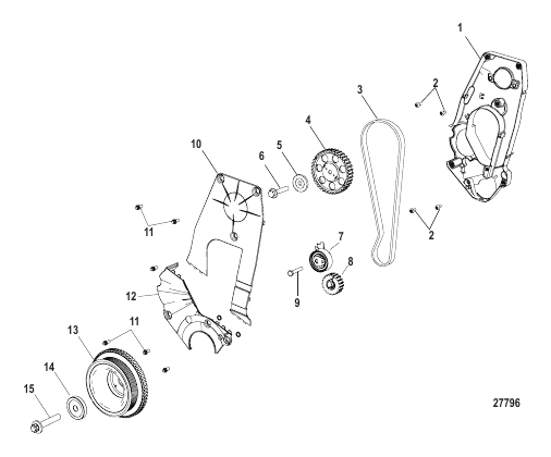 Cylinder Block Timing Components