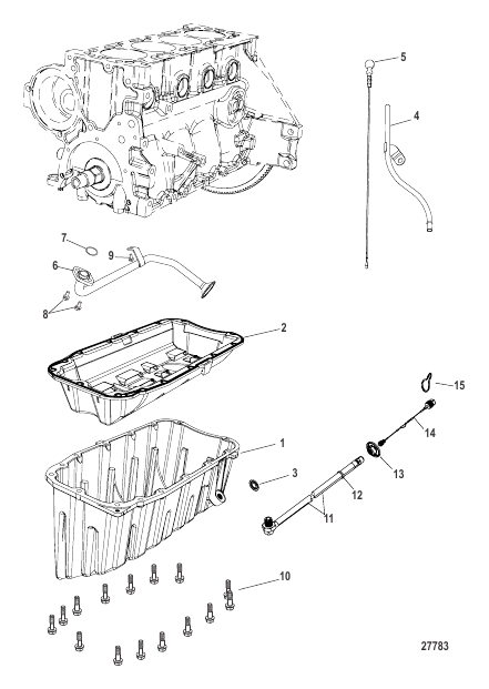 Cylinder Block Oil Pan