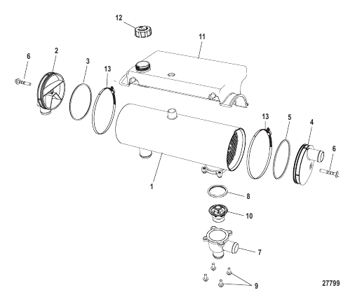 Cooling System Heat Exchanger